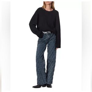 Rag & Bone Classic Black Sweater